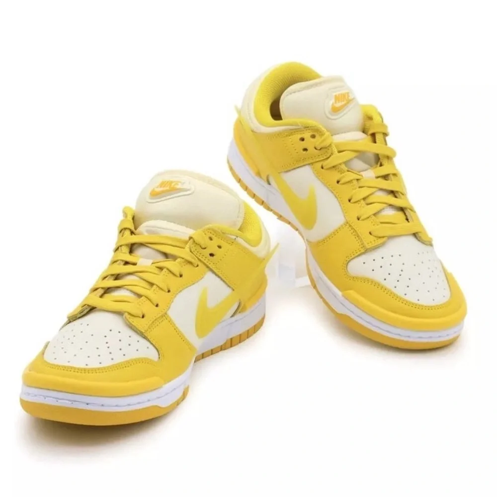 Nike Dunk Low Lemon Twist Vivid Sulfur Woman's  8 only worn in dance competition - Picture 3 of 5